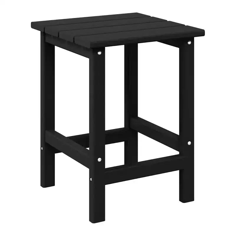 WestinTrends Ensemble 3 pièces de chaise Adirondack avec porte-gobelet, pouf pliant et table