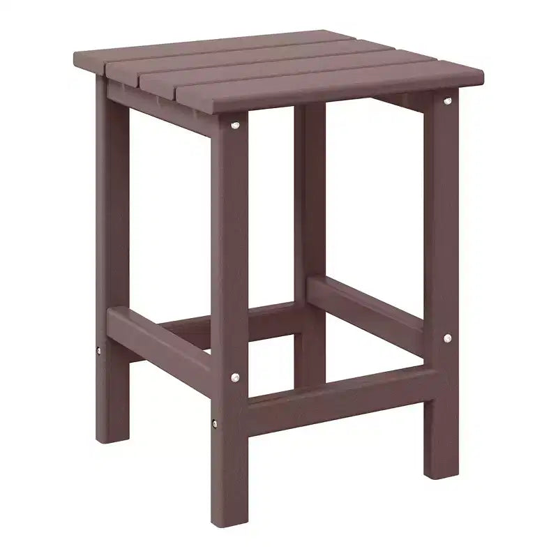 WestinTrends Ensemble 3 pièces de chaise Adirondack avec porte-gobelet, pouf pliant et table