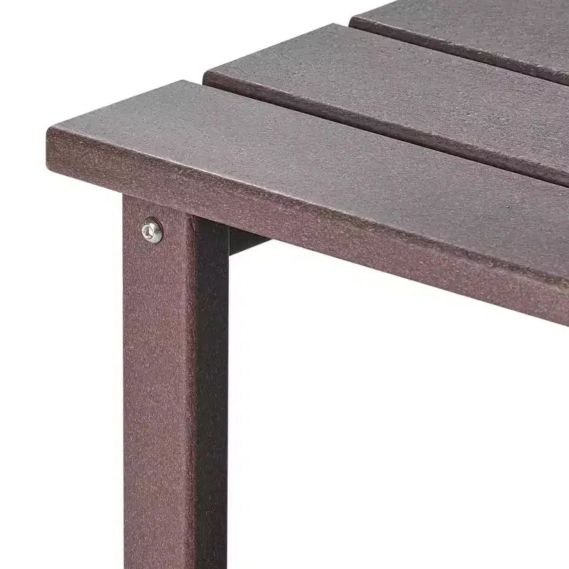 WestinTrends Ensemble 3 pièces de chaise Adirondack avec porte-gobelet, pouf pliant et table