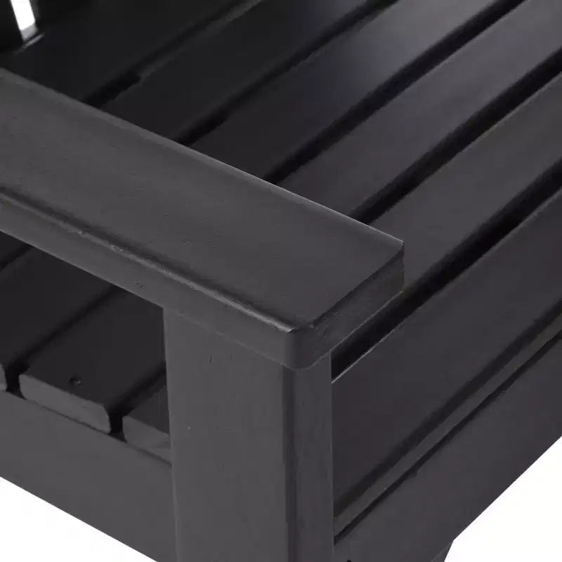 WestinTrends Sedie da pranzo Adirondack per esterni in HDPE (set da 2)