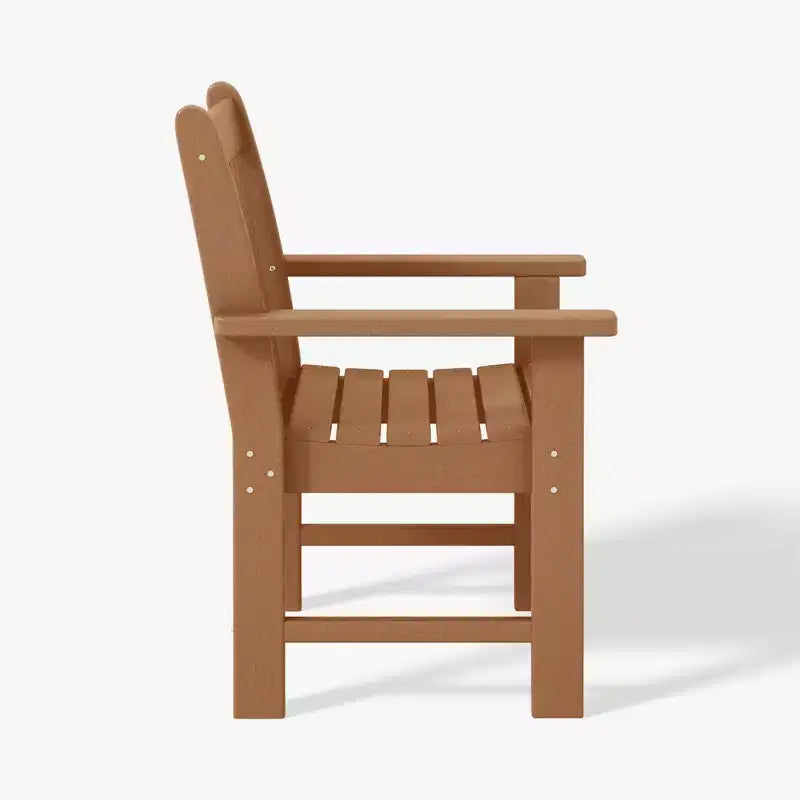 WestinTrends Sedie da pranzo Adirondack per esterni in HDPE (set da 2)