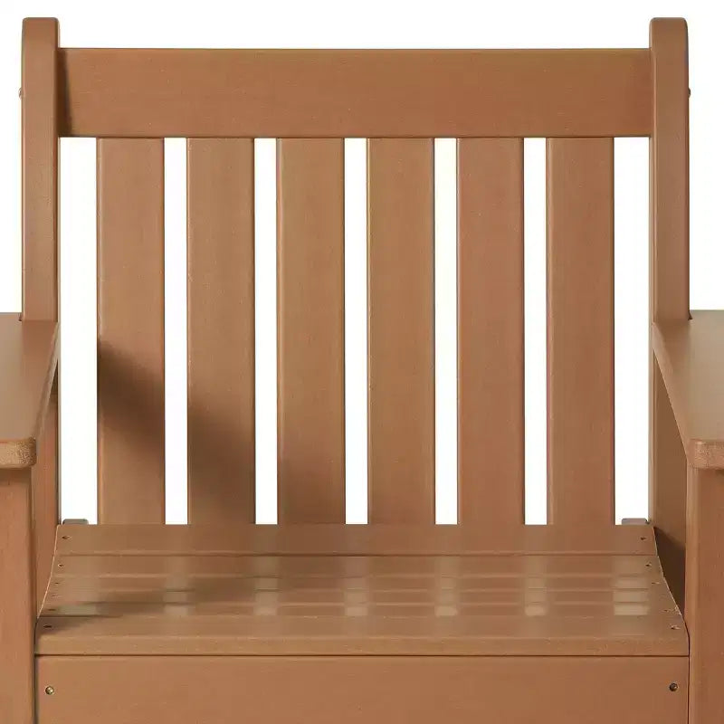 WestinTrends Sedie da pranzo Adirondack per esterni in HDPE (set da 2)