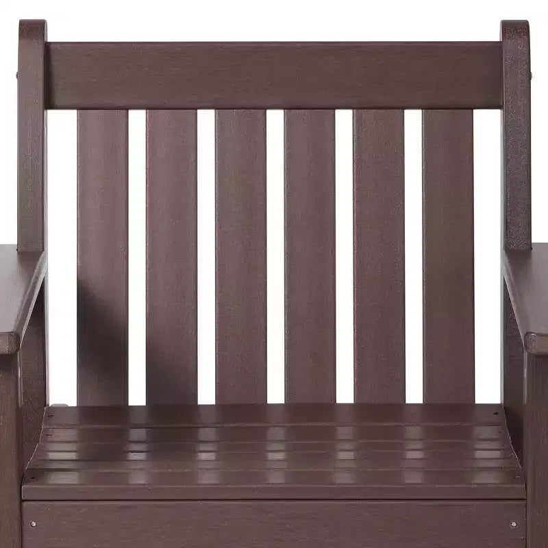 WestinTrends Sedie da pranzo Adirondack per esterni in HDPE (set da 2)