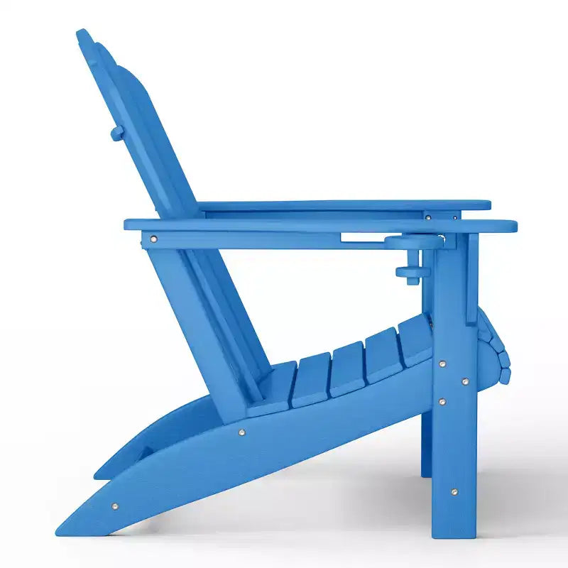 Sedia Adirondack per esterni WestinTrends Highland in HDPE con portabicchieri