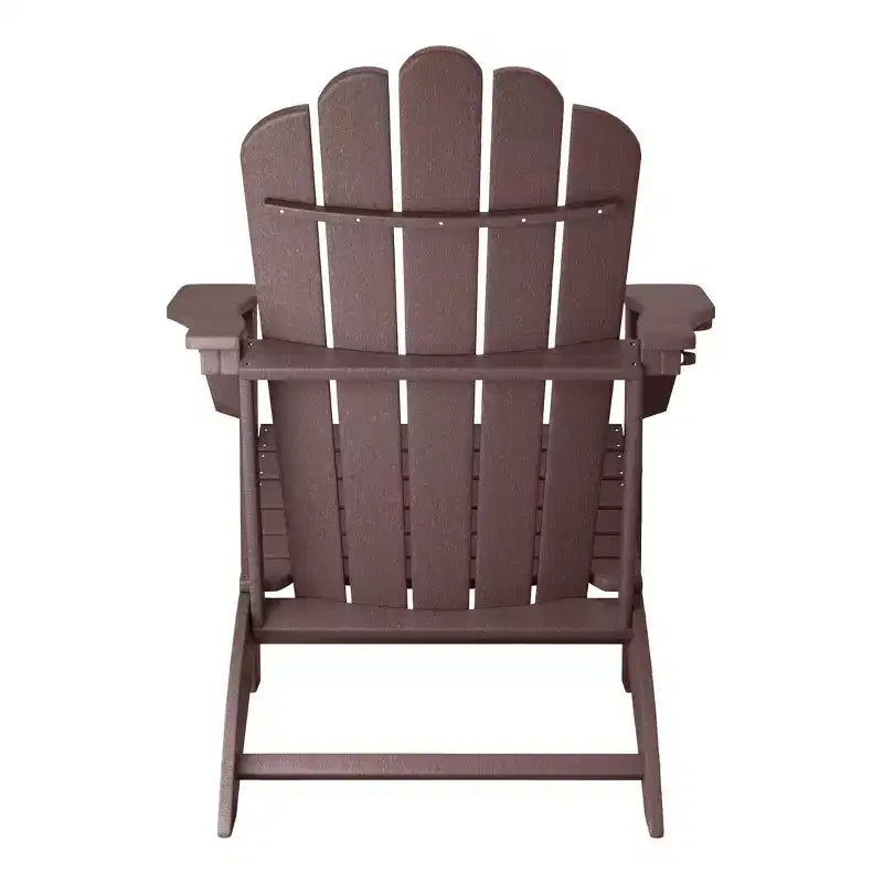 Sedia Adirondack per esterni WestinTrends Highland in HDPE con portabicchieri