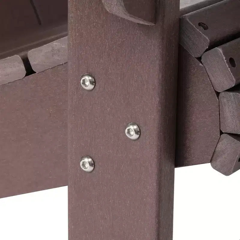 Sedia Adirondack per esterni WestinTrends Highland in HDPE con portabicchieri
