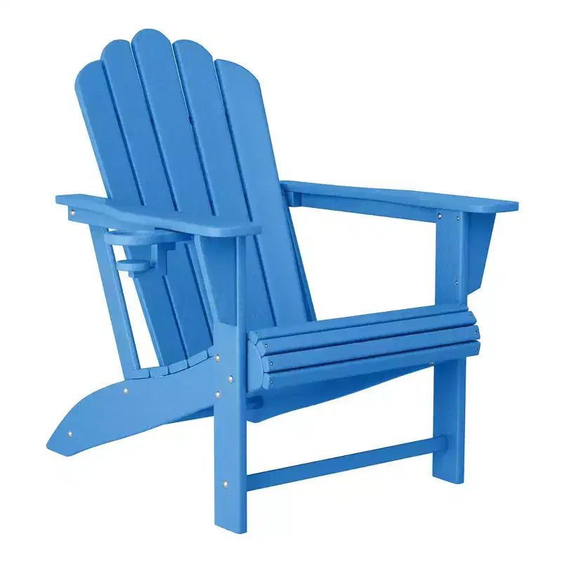 Sedia Adirondack per esterni WestinTrends Highland in HDPE con portabicchieri