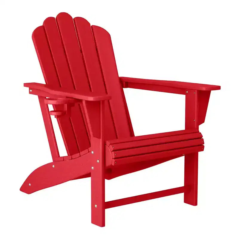 Sedia Adirondack per esterni WestinTrends Highland in HDPE con portabicchieri