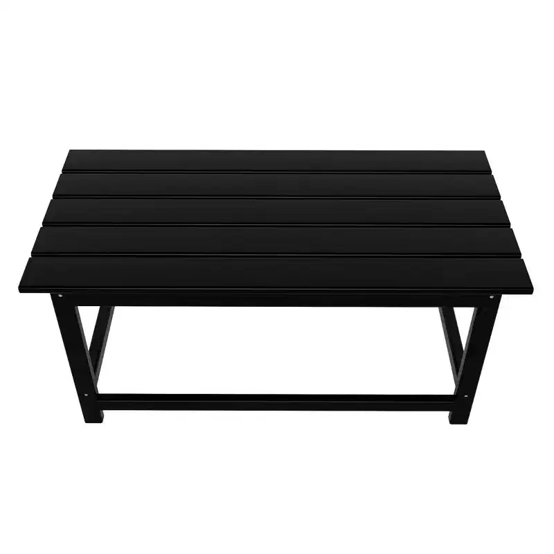 WestinTrends Highland Set di 3 Sedie Adirondack con Portabicchieri e Tavolino da Caffè