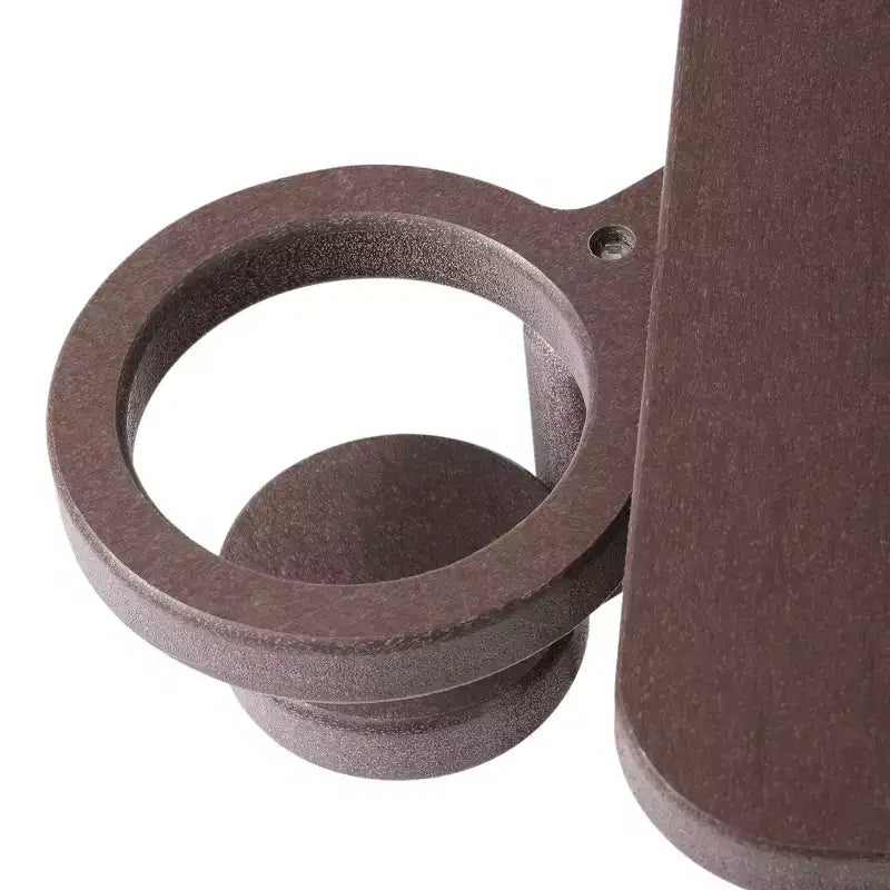 WestinTrends Highland Set di 3 Sedie Adirondack con Portabicchieri e Tavolino da Caffè
