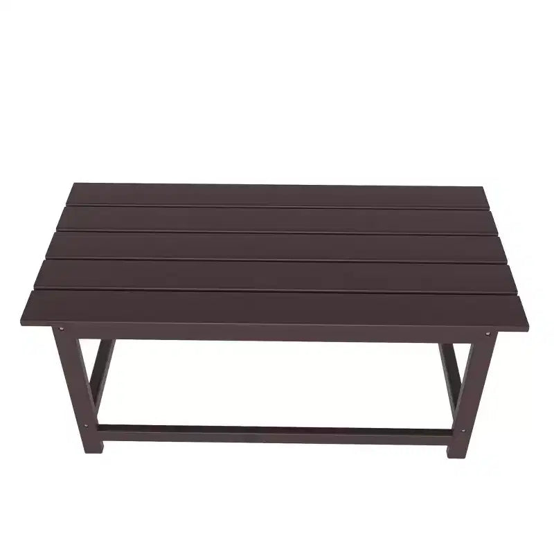 WestinTrends Highland Set di 3 Sedie Adirondack con Portabicchieri e Tavolino da Caffè