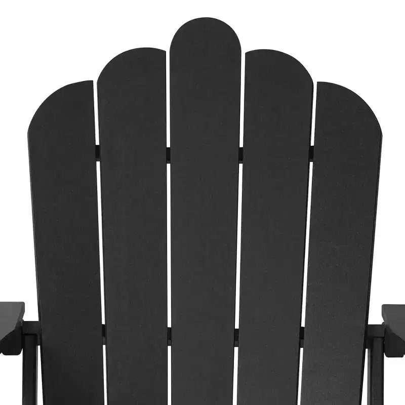 WestinTrends Highland Set di 3 Sedie Adirondack con Portabicchieri e Tavolino da Caffè