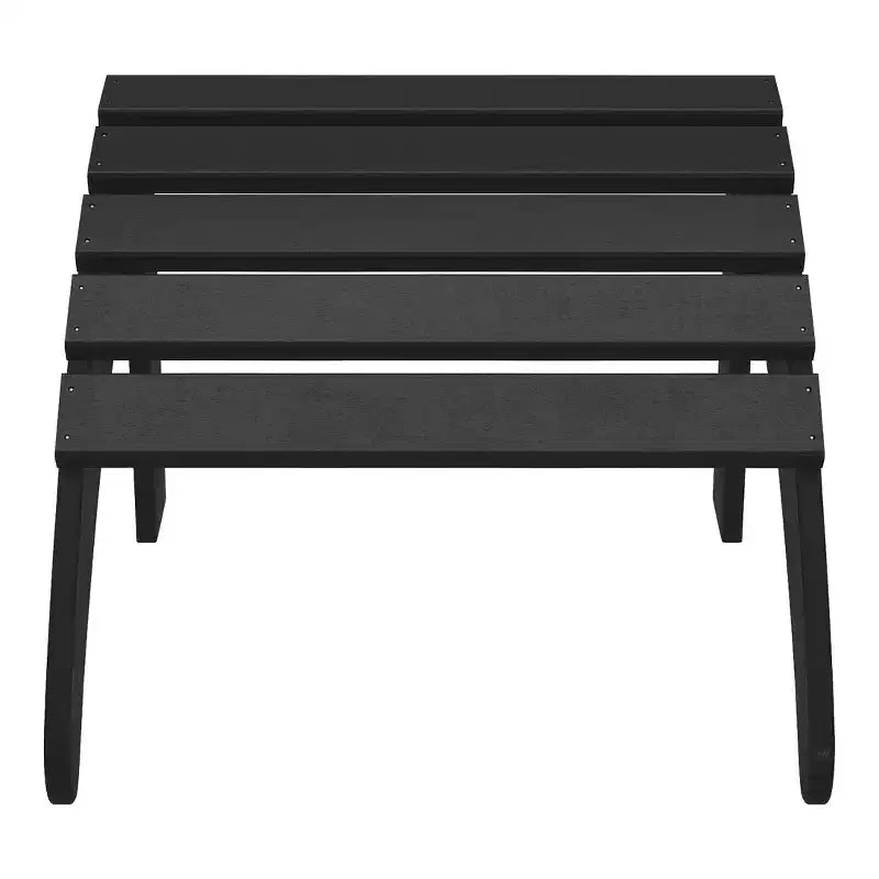 WestinTrends Highland Set da 12 Pezzi Tavolo da Conversazione per Esterni in HDPE e Sedie Adirondack