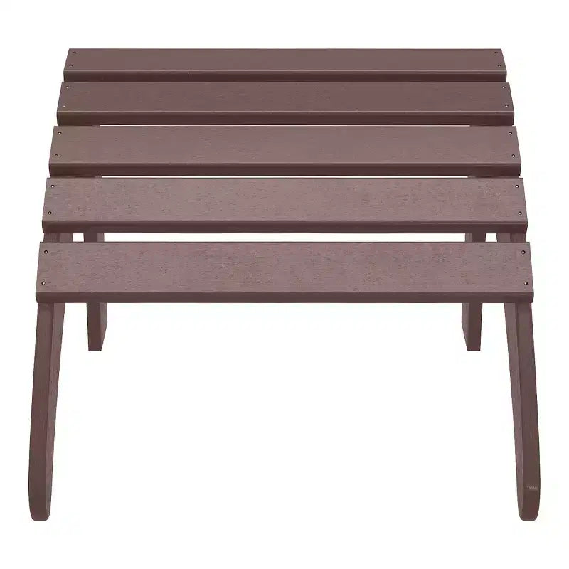 WestinTrends Highland Set da 12 Pezzi Tavolo da Conversazione per Esterni in HDPE e Sedie Adirondack