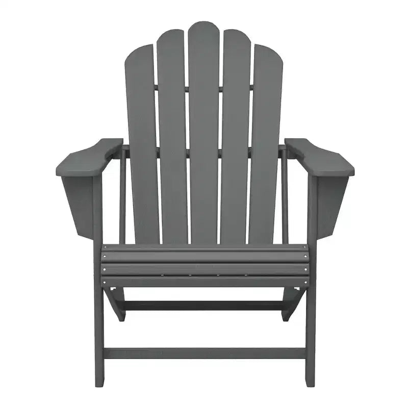 WestinTrends Highland Set da 12 Pezzi Tavolo da Conversazione per Esterni in HDPE e Sedie Adirondack