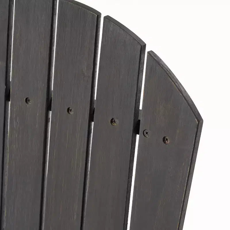 Christopher Knight Home Chaises de salle à manger d'extérieur Adirondack en bois d'acacia Malibu (lot de 2)