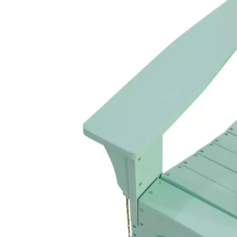 GDFStudio Gurekam Sedia Adirondack Pieghevole da Esterno in Legno di Acacia con Schienale Alto (Set da 2)