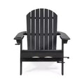 Christopher Knight Home Kandyce Outdoor Acacia Wood Folding Adirondack Chair with Cup Holder