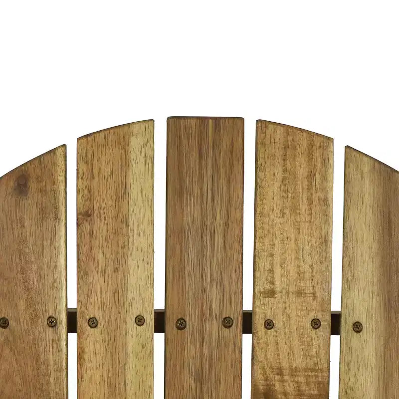 Christopher Knight Home Kandyce Chaise Adirondack pliante d'extérieur en bois d'acacia avec porte-gobelet (Lot de 2)
