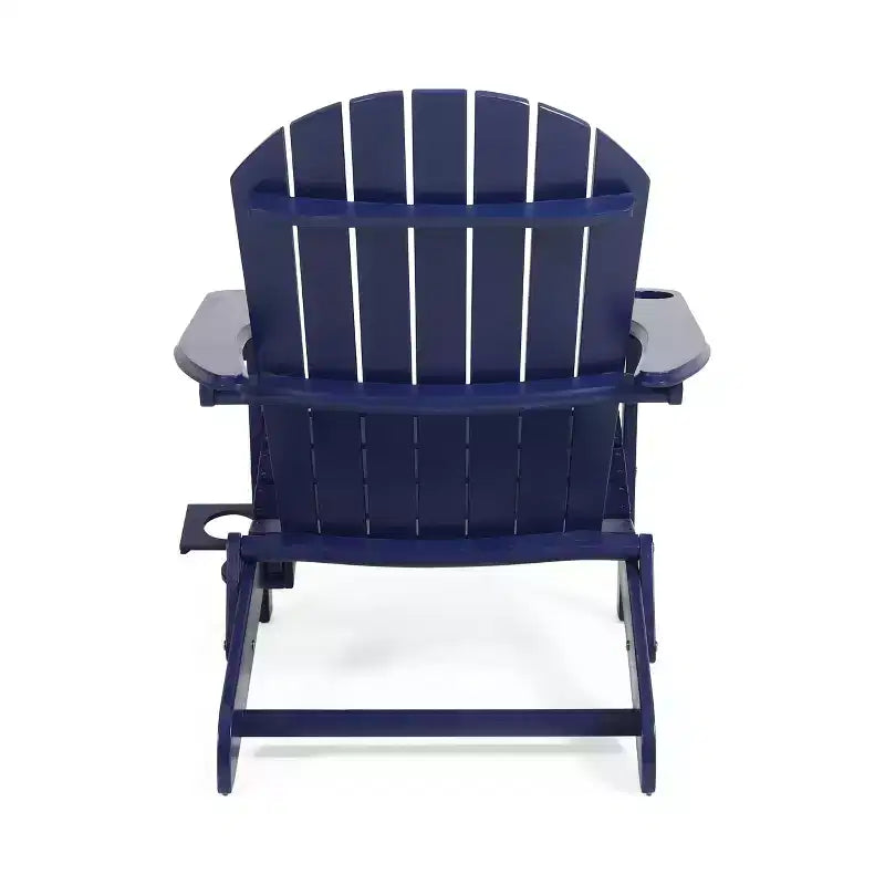 Christopher Knight Home Kandyce Chaise Adirondack pliante d'extérieur en bois d'acacia avec porte-gobelet (Lot de 2)