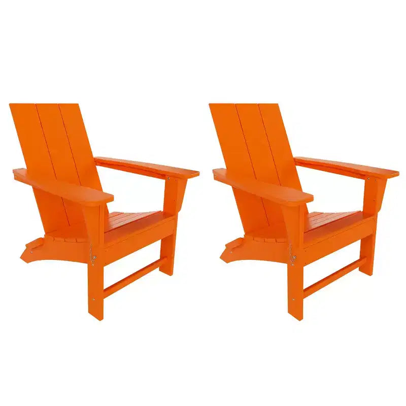 WestinTrends Ashore Sedia Pieghevole Adirondack in HDPE (Set da 2)