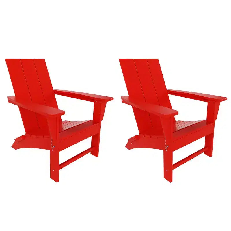 WestinTrends Ashore Sedia Pieghevole Adirondack in HDPE (Set da 2)