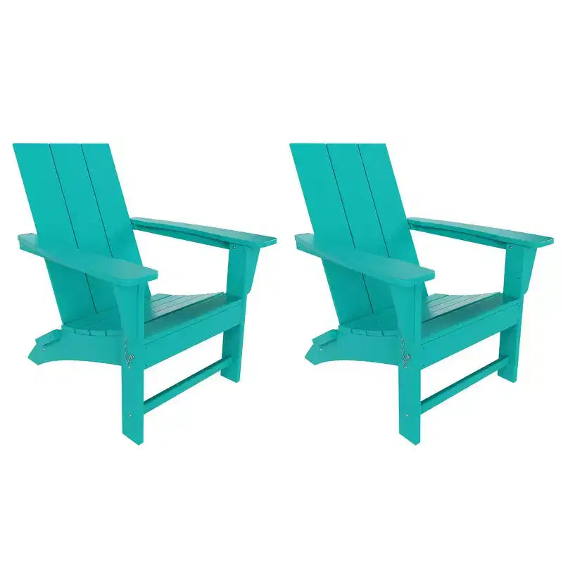WestinTrends Ashore Sedia Pieghevole Adirondack in HDPE (Set da 2)