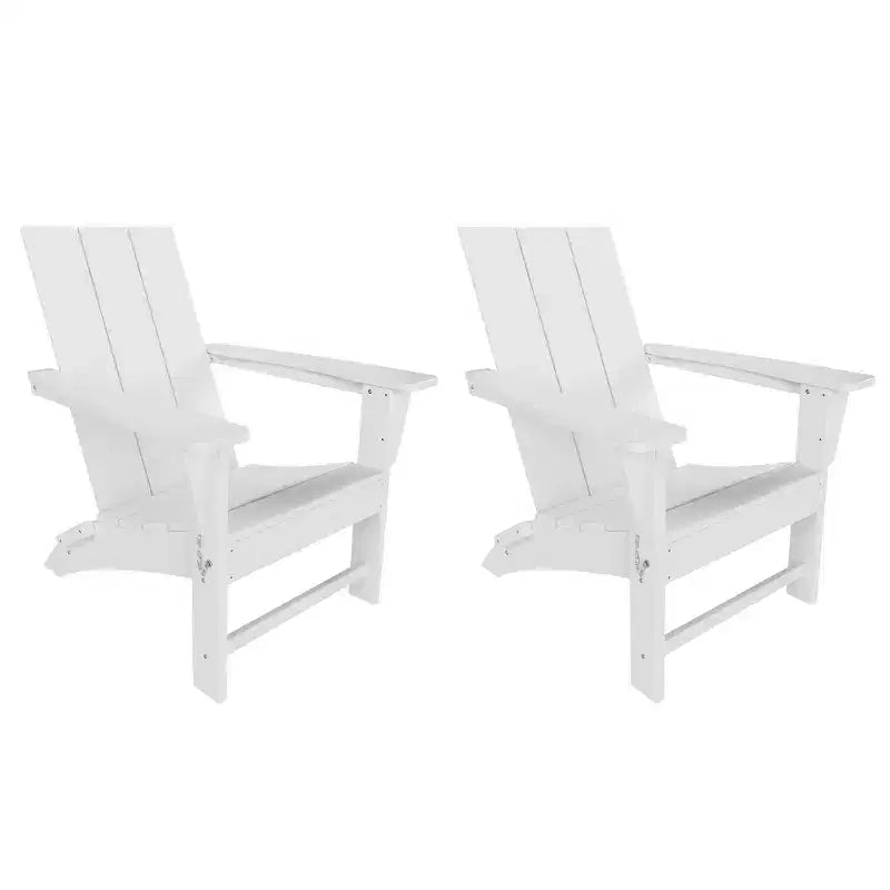 WestinTrends Ashore Sedia Pieghevole Adirondack in HDPE (Set da 2)