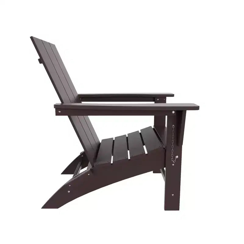 WestinTrends Ashore Chaise pliante Adirondack en PEHD (Lot de 4)
