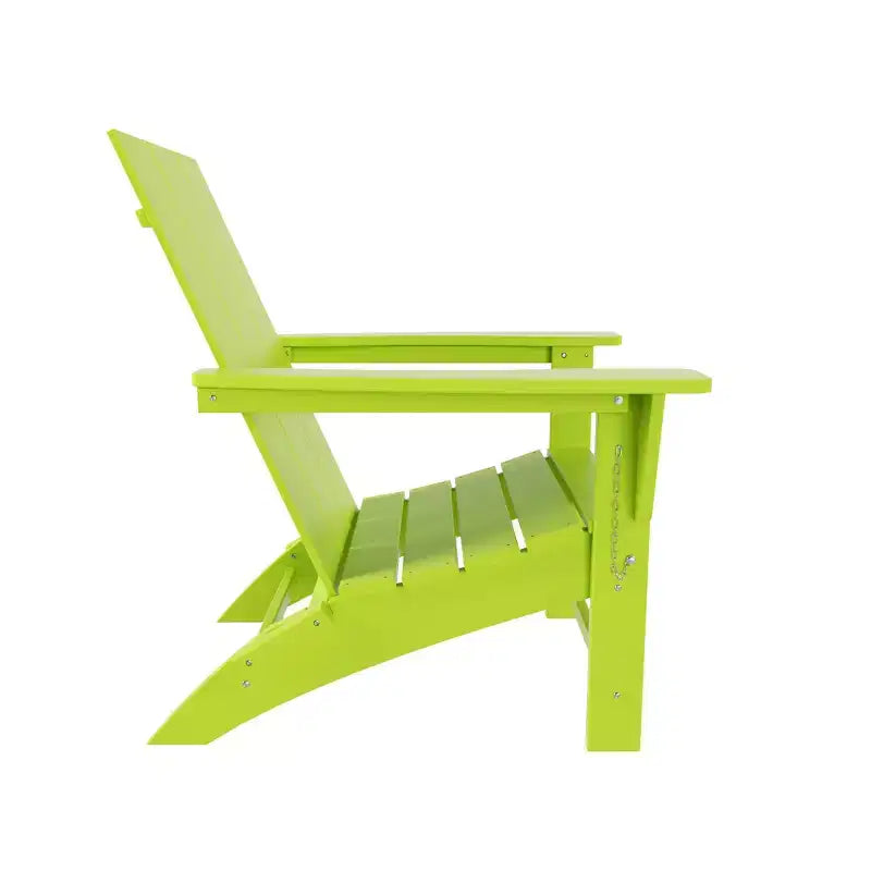WestinTrends Ashore Chaise pliante Adirondack en PEHD (Lot de 4)