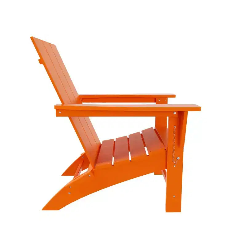 WestinTrends Ashore Chaise pliante Adirondack en PEHD (Lot de 4)