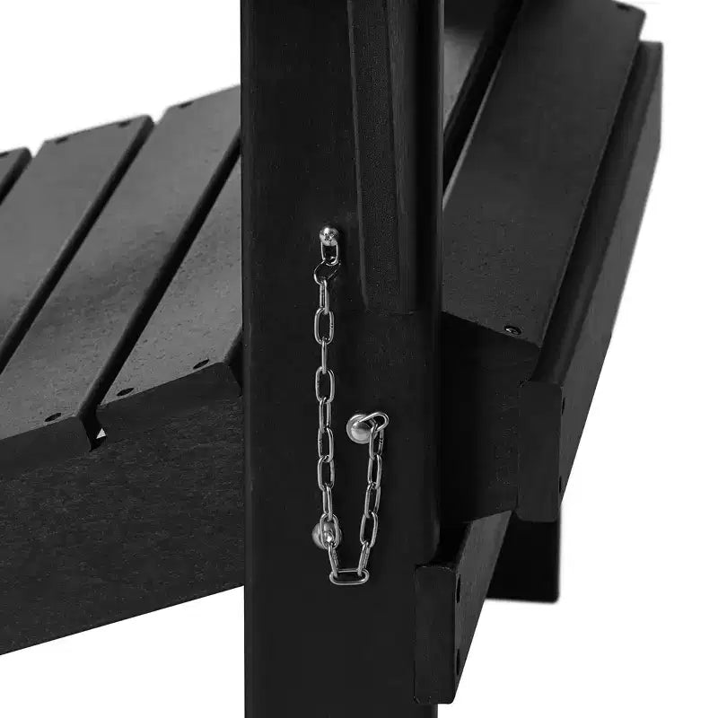 WestinTrends Malibu Sedia Adirondack Pieghevole da Esterni in Polietilene (Set di 8)