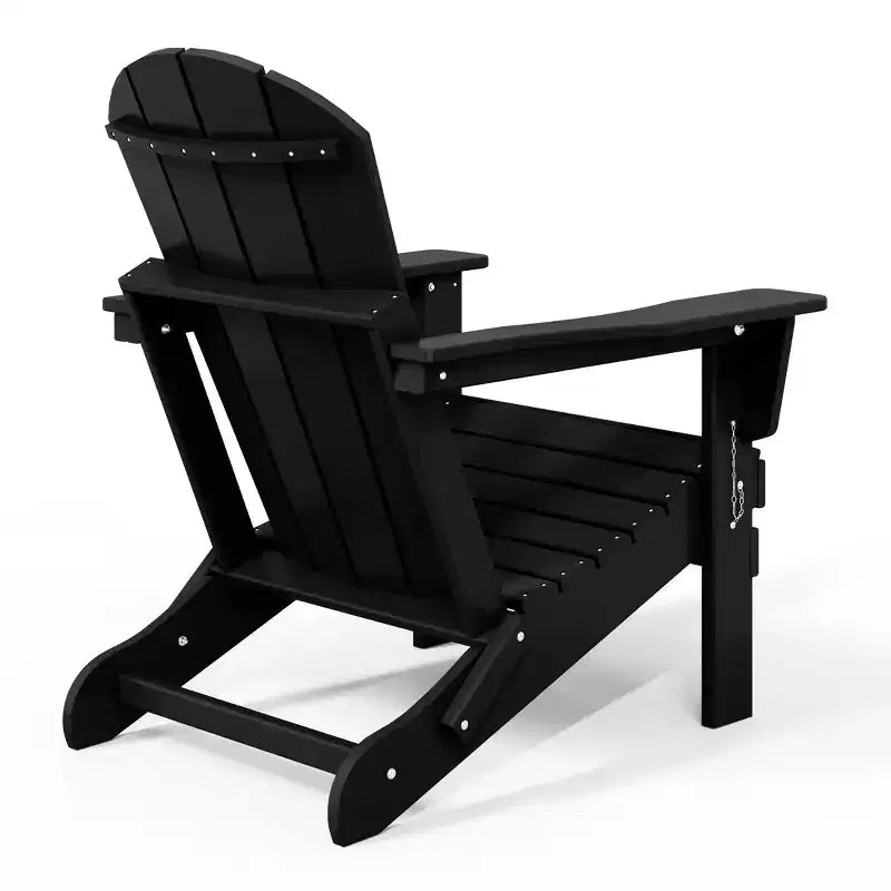 WestinTrends Malibu Sedia Adirondack Pieghevole da Esterni in Polietilene (Set di 8)