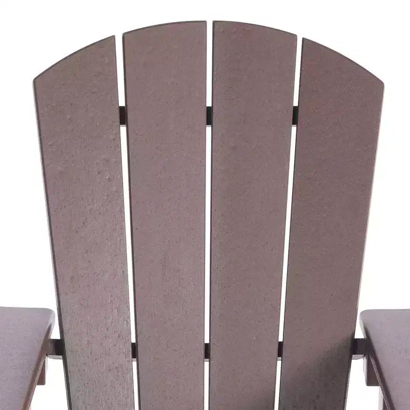 Sedia da esterno in plastica HDPE Adirondack per bambini Malibu di WestinTrends