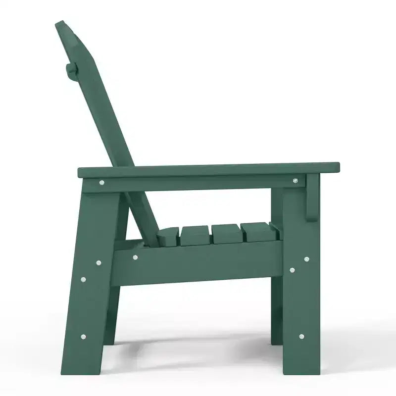 Sedia da esterno in plastica HDPE Adirondack per bambini Malibu di WestinTrends