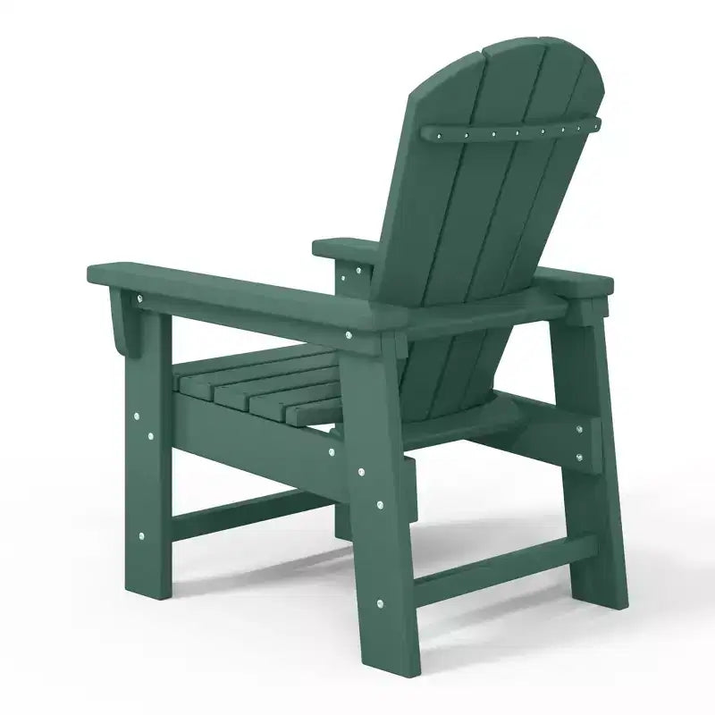 Sedia da esterno in plastica HDPE Adirondack per bambini Malibu di WestinTrends