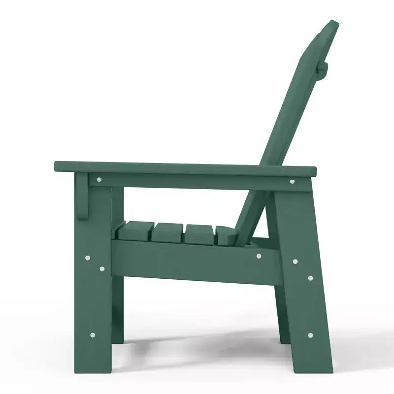 Sedia da esterno in plastica HDPE Adirondack per bambini Malibu di WestinTrends