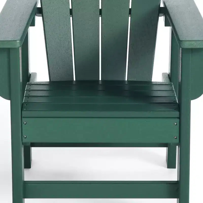 Sedia da esterno in plastica HDPE Adirondack per bambini Malibu di WestinTrends