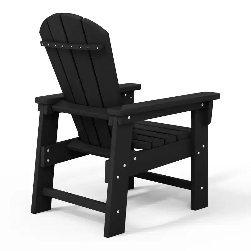 Sedia da esterno in plastica HDPE Adirondack per bambini Malibu di WestinTrends