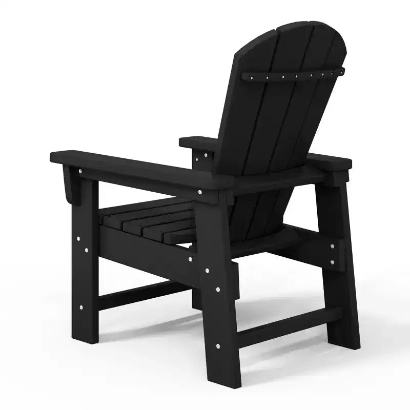 Sedia da esterno in plastica HDPE Adirondack per bambini Malibu di WestinTrends