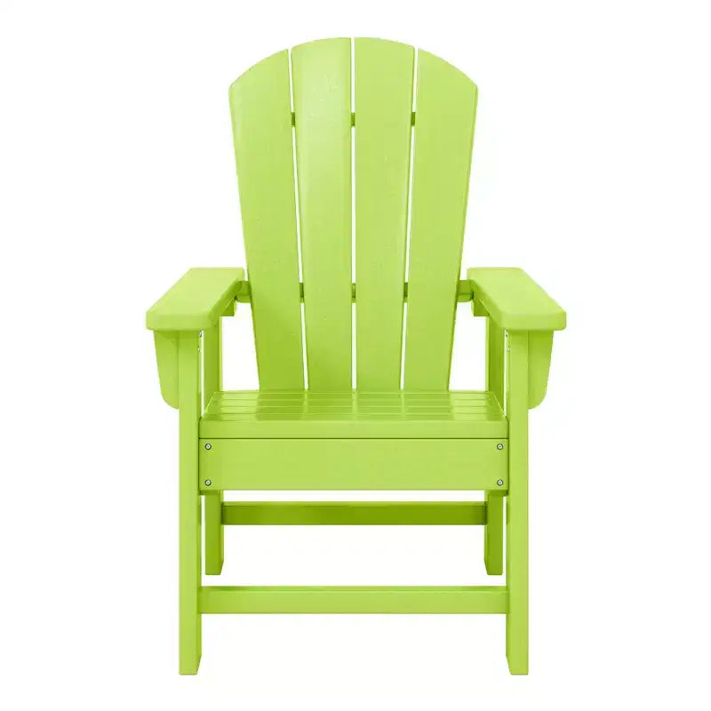 Sedia da esterno in plastica HDPE Adirondack per bambini Malibu di WestinTrends