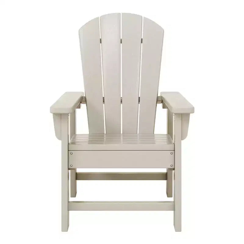 Sedia da esterno in plastica HDPE Adirondack per bambini Malibu di WestinTrends