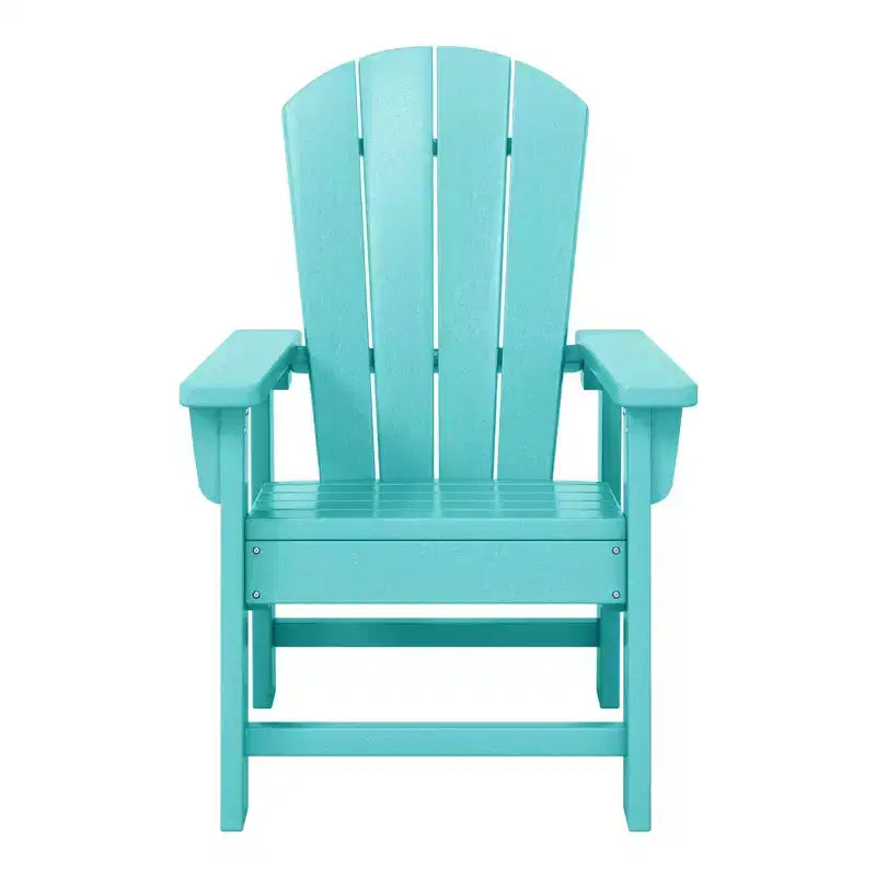 Sedia da esterno in plastica HDPE Adirondack per bambini Malibu di WestinTrends