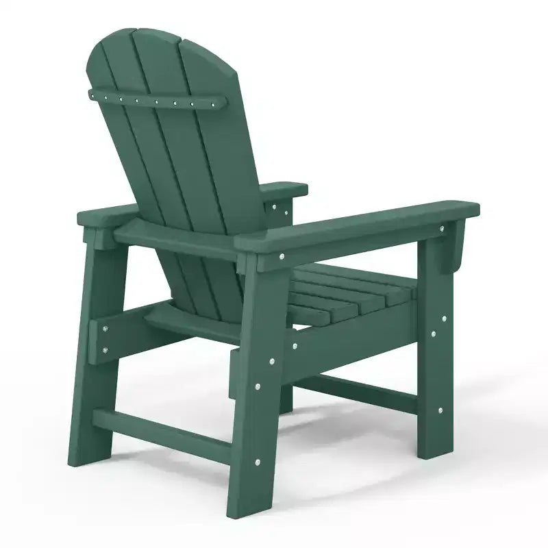 WestinTrends Lot de 2 chaises de patio Adirondack en plastique Malibu pour enfants
