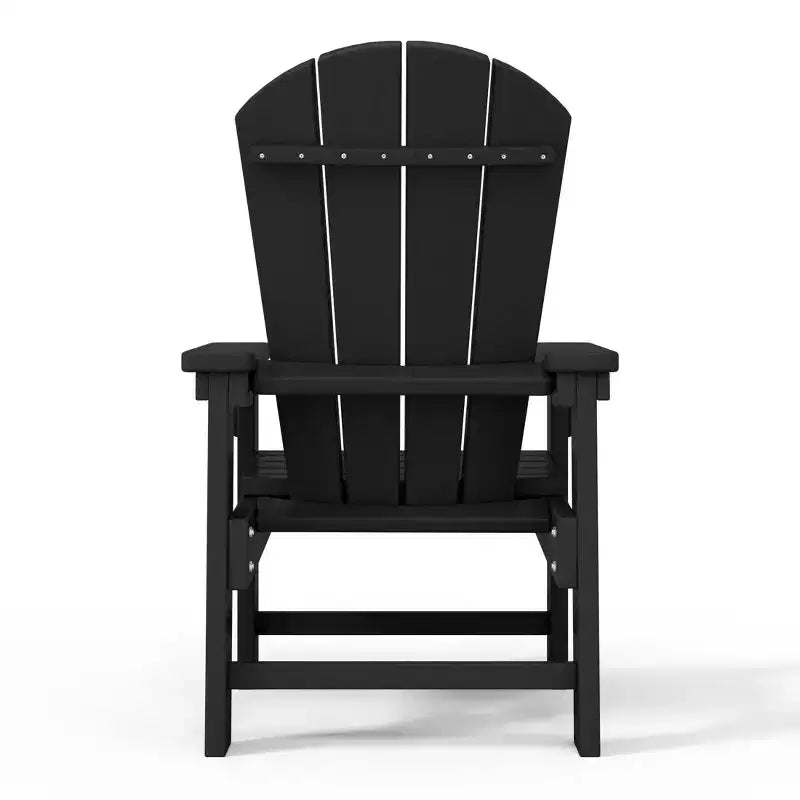 WestinTrends Malibu Sedia da Giardino per Bambini in Plastica per Esterni, Stile Adirondack (Confezione da 4)