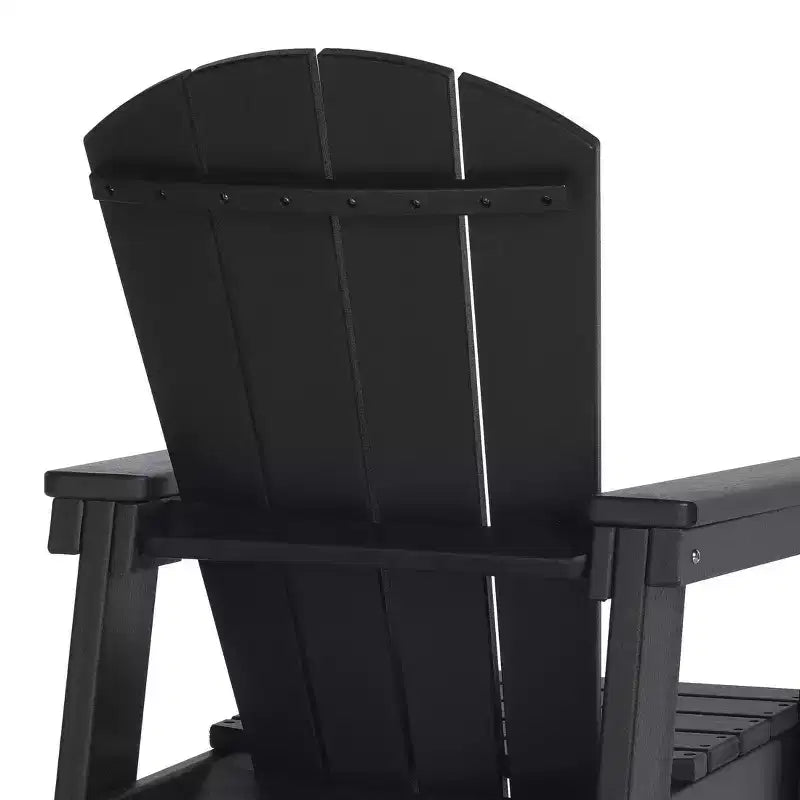 WestinTrends Malibu Sedia da Giardino per Bambini in Plastica per Esterni, Stile Adirondack (Confezione da 4)