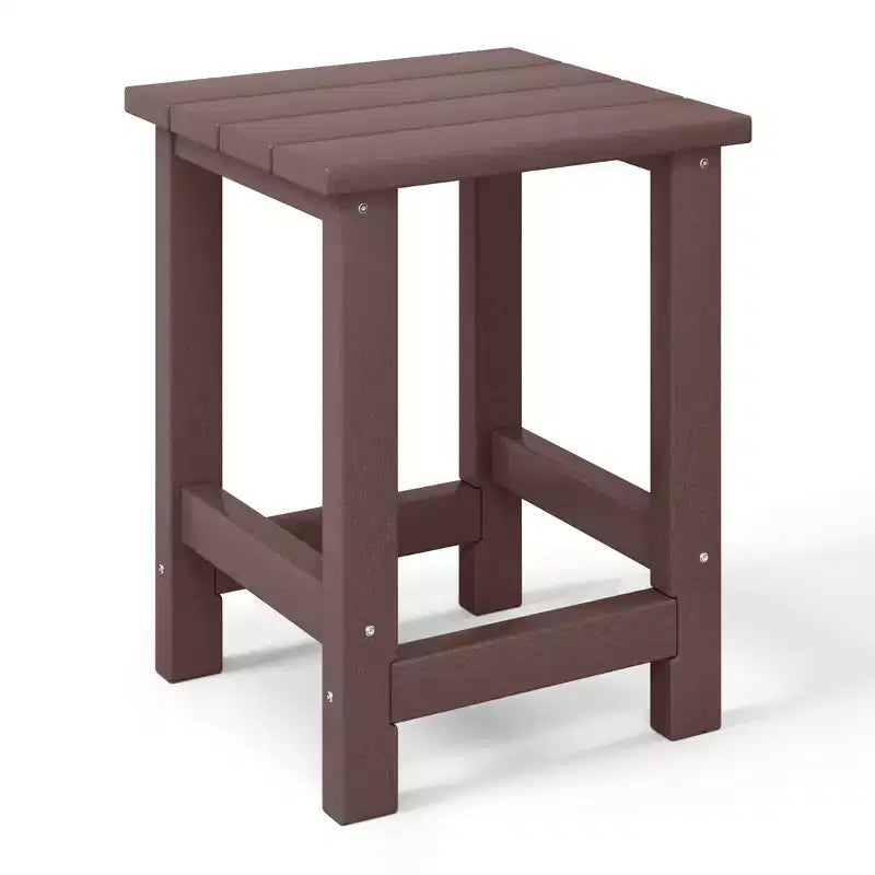 WestinTrends Malibu Set Sedia Adirondack per Bambini da Esterno in HDPE a 2 Pezzi con Tavolino Quadrato