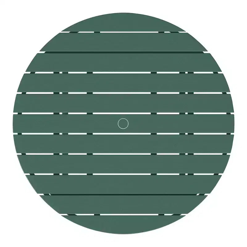WestinTrends Dylan Set da conversazione da 5 pezzi per patio da esterno con sedia Adirondack in HDPE e tavolino da caffè rotondo