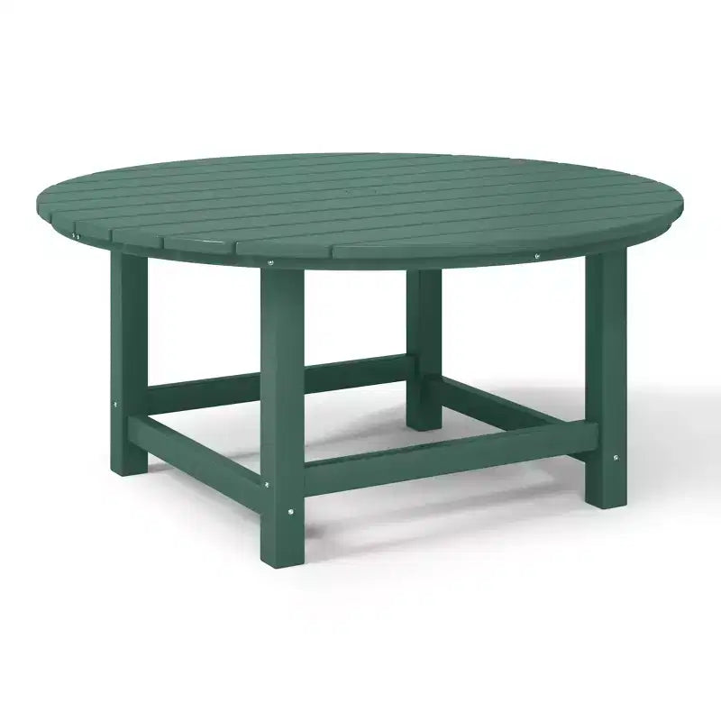 WestinTrends Malibu Set da conversazione da esterno pieghevole a 5 pezzi in HDPE con sedia Adirondack