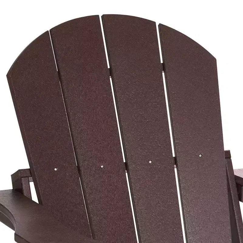 WestinTrends Malibu Set Conversazione da Esterno da 5 Pezzi con Tavolo Quadrato e Sedie Adirondack in HDPE